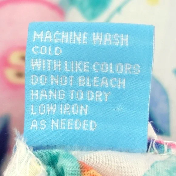 J McLaughlin Shirt Womens Large Button Up Lois‎ Callery Fruits Resort Vacation - Picture 11 of 11